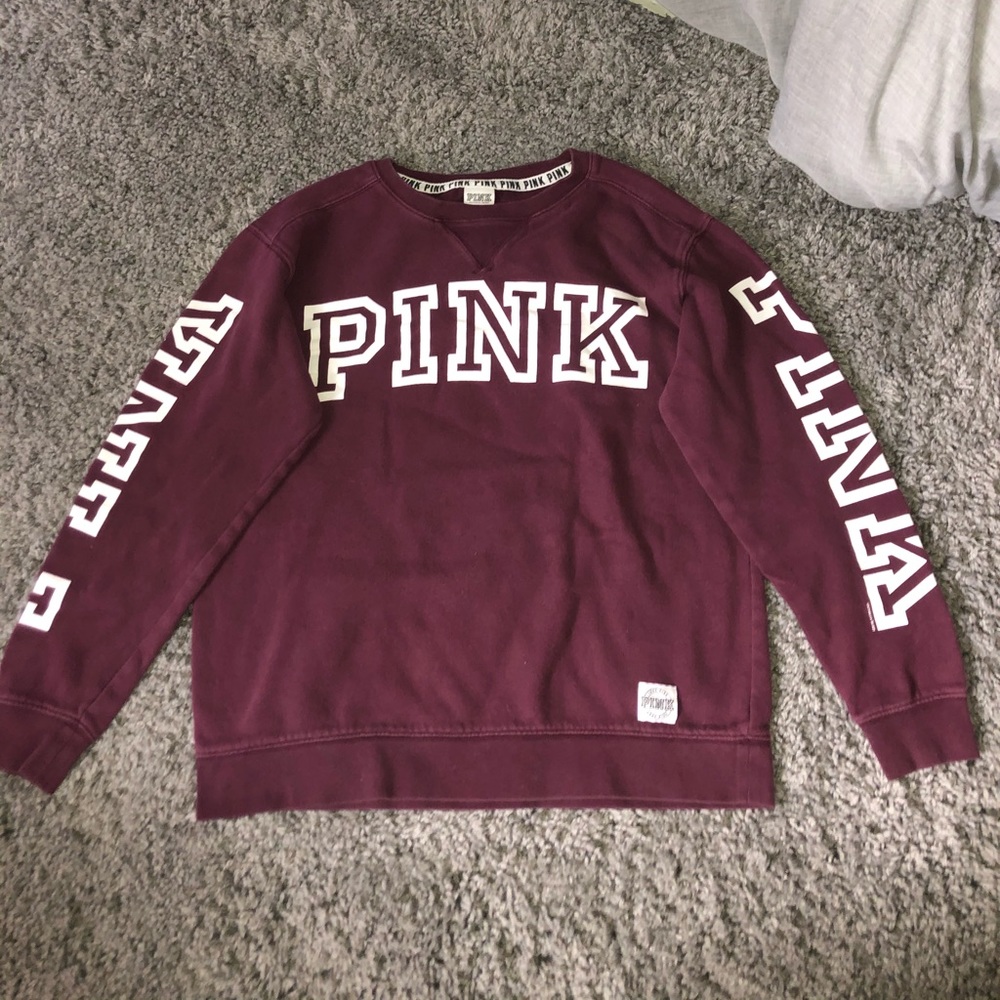 Victoria Secret’s Pink sweatshirt